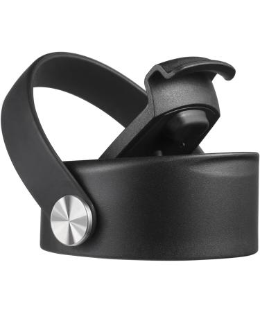 Tzuoieo Flip Lid for Hydro Flask Wide Mouth 32/40 oz - Black Replacement Coffee Lid with Flexible Handle - Compatible with Hydroflask, Nalgene & More | Wide Mouth Top Water Bottle Brands - Buy Online on GoSupps.com