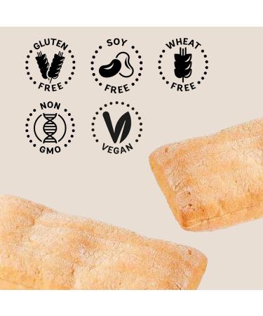 Schar Gluten-Free Multigrain Ciabatta Buns - Non-GMO Dairy Free Preservative Free Quick and Delicious Parbaked Buns Pack of 4 Rolls x 50g - Buy Online on GoSupps.com