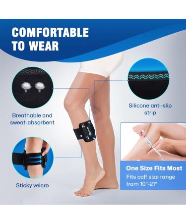Sciatica Pain Relief Devices | Knee Brace with Dual Pressure Pads | Effective Sciatic Nerve Leg Support - Buy Online on GoSupps.com