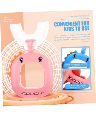 Ipetboom U-Shaped Toothbrush for Kids - 4 Pack Anti-Snoring Cleaning Tools & Accessories - Sweet Manual Baby Toothbrush - Buy Online on GoSupps.com