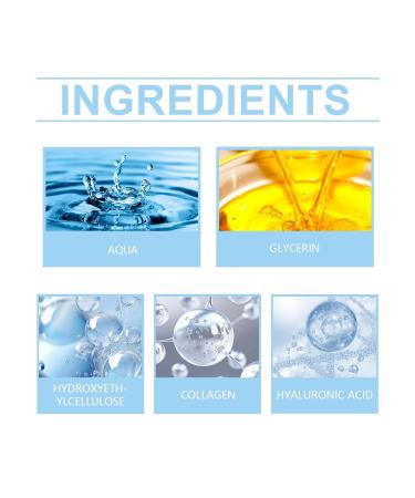 30PCS Ultra Hydrating Serum 3% - Hyaluronic Acid Smoother Face Serum Enriched Hyaluronic Acid Collagen Vitamin E Moisturizing Plump Fine Lines Wrinkles Repair for All Skin - Buy Online on GoSupps.com