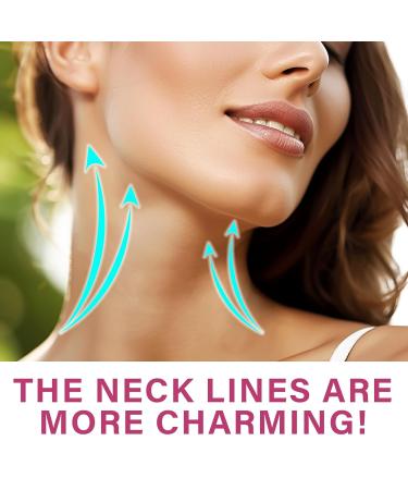 20 PCS Neck Lift Tape Neck Lift Tape Invisible Behind Neck Reusable Neck Wrinkle Patche Skin Tape for Women Loose Skin Improve Neck Lines and Wrinkles - Buy Online on GoSupps.com