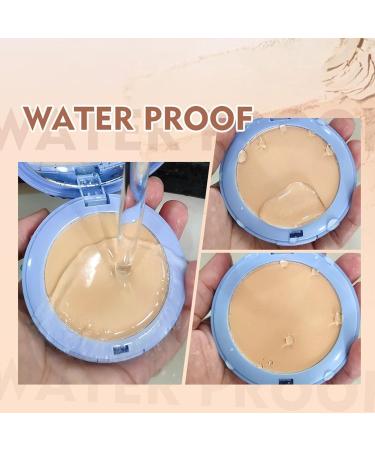 Summer Oil Control Matte Perfections Pressed Powder Oil Control Face Powder Waterproof Setting Powder Makeup Waterproof Long Lasting Finishing Powder (02#-Natural beige) - Buy Online on GoSupps.com