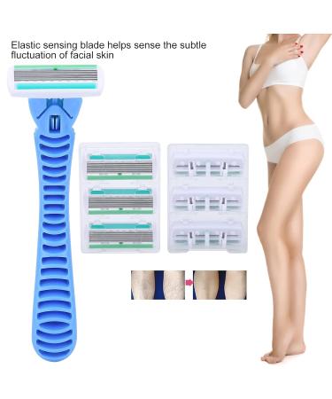 10pcs Manual Razor Set - Premium Razor Handles for Home & Salon Use | International Shipping - Buy Online on GoSupps.com