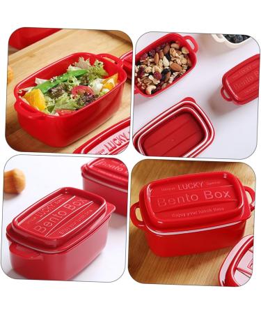 Alipis 1pc Box Lunch Box Lunchbox Salad Container Portable Food Container Japanese-Style Crisper Child - Buy Online on GoSupps.com