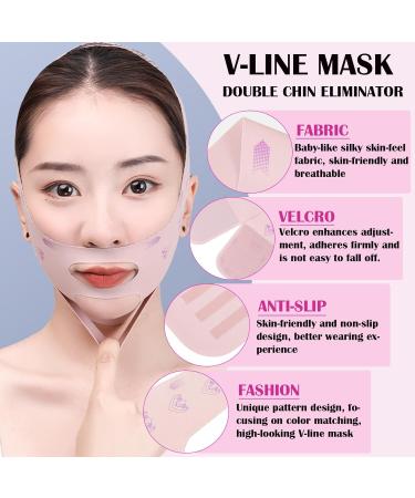 Buy Reusable Chin Strap for Women - Breathable & Comfortable Adjustable V Line Lifting Mask | Fast International Shipping - Buy Online on GoSupps.com