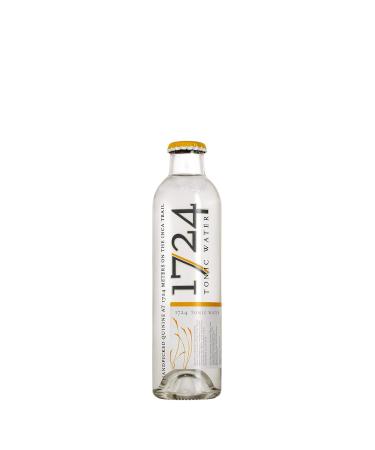 Buy 1724 Tonic Water Glass Bottles (12 x 200ml) - Premium Quality for Cocktails | International Shipping Available - Buy Online on GoSupps.com