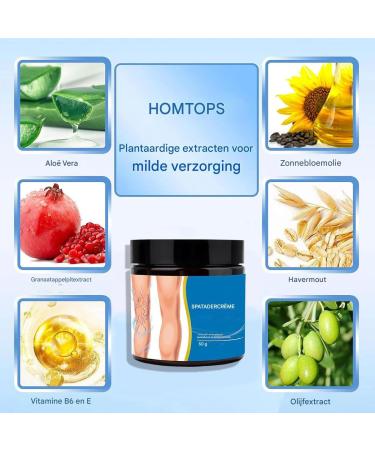 Leg Cream Against Swelling 50g Calf Repairing Lotion Care Product For Home Work Office Teachers Pregnant Walkers - Buy Online on GoSupps.com