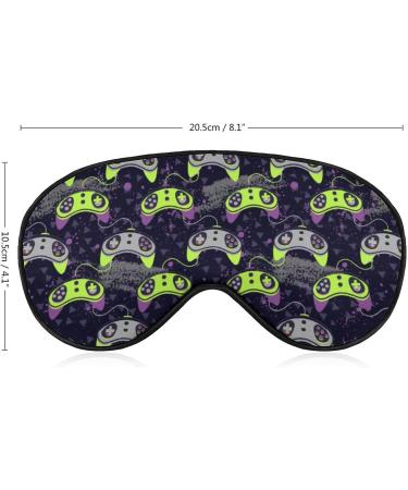 Gamepad Gamer Controller Joystic Sleep Mask | Adjustable Head Strap | Soft Comfortable Eye Mask - Buy Online on GoSupps.com