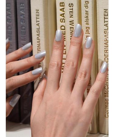 EBANKU 20 PCS Semi Cured Gel Nail Strips - Full Wraps Adhesive Stickers with Nail File and Stick | UV/LED Lamp Required - #6 - Buy Online on GoSupps.com