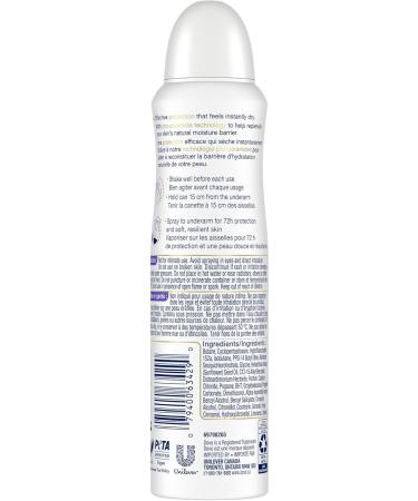 Dove Invisible Dry Spray Antiperspirant for sweat protection Sheer Fresh antibacterial odour protection 107 g - Buy Online on GoSupps.com