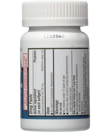 Equate Sleep Aid 50 mg - Maximum Strength 96 Softgels | Compare to Unisom - Fast International Shipping - Buy Online on GoSupps.com