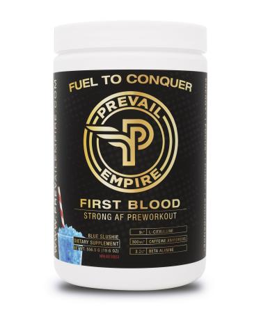 First Blood Strong AF Pre-Workout (556.5 Blue Slushie) Blue Slushie 556.5