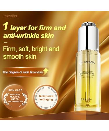 PORCOPE Facial Moisturizing Essence Oil - Facial repair, Anti-Aging and Moisturizing Facial Serum Contains Squalane Vitamin E and Plant Essential Oils Effectively Protect Your Skin 1 fl.oz/30ml - Buy Online on GoSupps.com