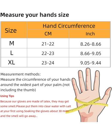 ThxToms Reusable Latex Cleaning Gloves - 3 Pairs for Housework Kitchen Bathroom - Extra Large Size - X-Large - Buy Online on GoSupps.com