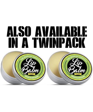 World's Greatest Lip Balm - Repair & Moisturize | Lemon Sherbet Flavor | 15ml with Shea Butter Beeswax & Jojoba Oil - International Shipping - Buy Online on GoSupps.com