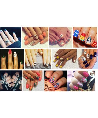 American Flag Independence Day Nail Art Stickers - Set of 22 | 4th of July Water Transfers Decals - A1092 - Buy Online on GoSupps.com