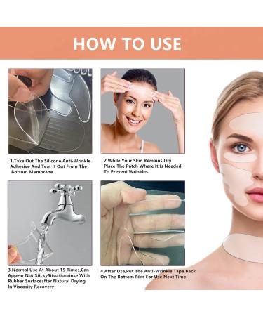 Decollete Anti-Wrinkle Silicone Pads Set - 11 Reusable Chest Wrinkle Patches for Overnight Treatment - Buy Online on GoSupps.com