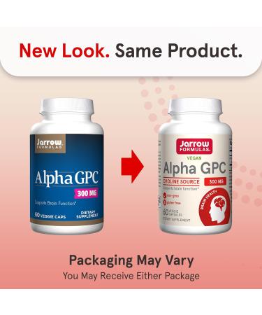 Jarrow Formulas Alpha GPC 300mg Brain Function Support & MagMind Magnesium Brain Health Capsules - Buy Online on GoSupps.com
