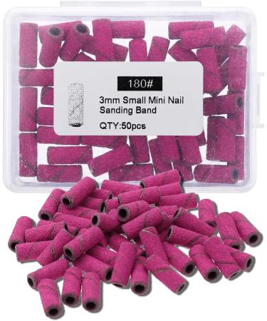 WLLHYF Sanding Bands for Nail Drill 50Pcs Small Nail Sanding Bands with 1PCS 3.1mm Mandrel Bit Small Nail Sanding Files for Acrylic Nails Gel Manicures and Pedicure(180Grit - Buy Online on GoSupps.com