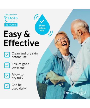 Perspi-Guard Roll-On Deodorant & Powerful Antiperspirant with Neroli - 48-Hour Scented Deodorant for Men & Women to Prevent Sweating and Odor with Aloe Vera & Kojic Acid - Buy Online on GoSupps.com