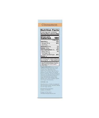 Pamela's Gluten Free Cinnamon Graham Crackers - 7.5 oz | Delicious, Healthy Snack - Buy Online on GoSupps.com