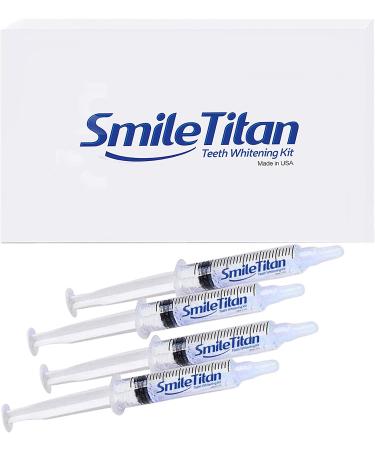 Smile Titan Teeth Whitening Gel Refill - 4 Syringes, 44% Carbamide Peroxide - Buy Online on GoSupps.com