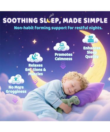 Kids Sleep Gummies + Kids Omega 3 Gummies for 4+ - Buy Online on GoSupps.com