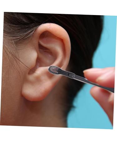 FRCOLOR Stainless Steel Ear Spoon Grooming Kit - Ear Cleaning Tools & Headphone Cleaning Set for Travel - Durable Household Tool Kit - Buy Online on GoSupps.com