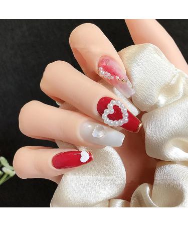 Nail Art Decoration - 400 Pcs 3D Charms & Stones for DIY Nails | Heart Bear Butterfly & Bow Jewelry for Girls & Women - Buy Online on GoSupps.com