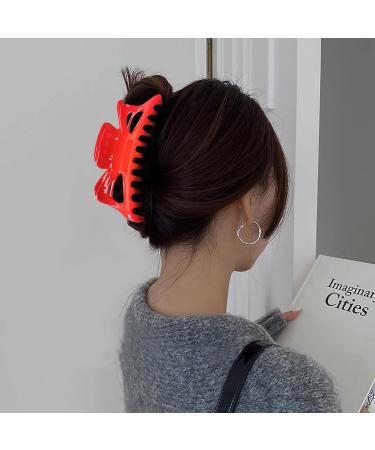 1st Choice Jumbo Claw Clip - Nonslip Hair Holder for All Hair Types, Red, 5-18 - Women's Clip Accessories - Buy Online on GoSupps.com
