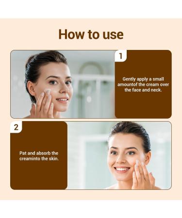 Snail Mucin Cream Moisturizer - Daily Hydrating Face Cream for Dry & Sensitive Skin | 4.23 Fl Oz | Acne-Prone Lotion - Buy Online on GoSupps.com