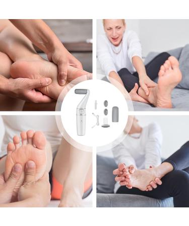 Electric Foot File Callus Remover | Rechargeable Electric Foot File - Efficient Callus Remover Tool Portable Pedicure Tools for Scrubber Dead Skin - Buy Online on GoSupps.com