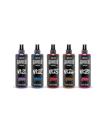 barber marmara Eau de Cologne Pump Spray Mens Graffiti After Shave Men's Fragrance Water Shaving Water Men Barber Men's Fragrances Body Spray Barbershop 400ml (400 ml No23) 13.5 Fl Oz (Pack of 1) No23 - Buy Online on GoSupps.com