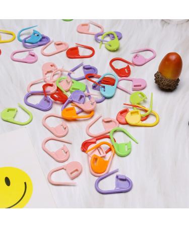 Elisel Colorful Knitting Stitch Counter Crochet Locking Markers - 60PCS - Buy Online on GoSupps.com