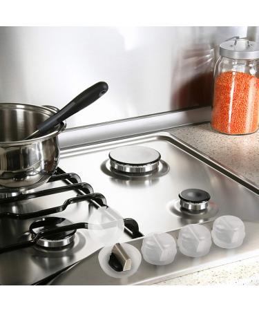 Shop Dadabig 8-Piece Kitchen Gas Stove Knob Covers for Child Safety | Child Protection Locks for Ovens & Stoves - Prevent Accidents at Home - Buy Online on GoSupps.com