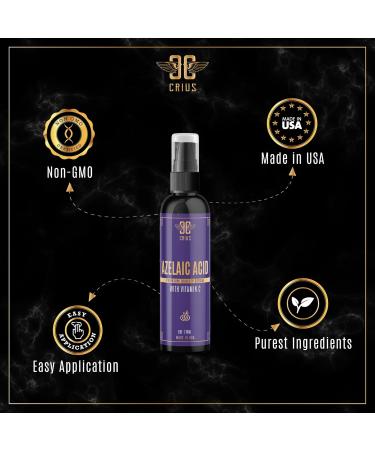 Buy Azelaic Acid Serum 6 oz - Brighten Skin & Reduce Blemishes | International Shipping Available - Buy Online on GoSupps.com