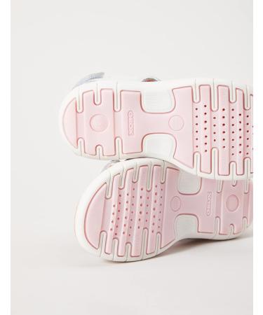 Geox Baby Girl's B Sandal Delhi 7.5 UK White - Comfort and Style for Little Feet - Buy Online on GoSupps.com
