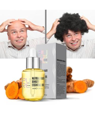 Purc Hair Growth Oil - Natural Density Serum for Fast Regrowth | 2PC Essential Hair Care for Men & Women - Buy Online on GoSupps.com