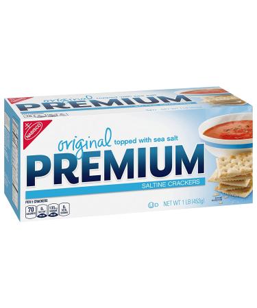 Premium Original Saltine Crackers - 16 oz | Top Quality Snack Option - Buy Online on GoSupps.com