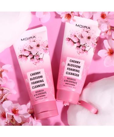Cherry Blossom Foaming Cleanser - Gentle Hydrating Face Wash for All Skin Types - International Shipping Available - Buy Online on GoSupps.com