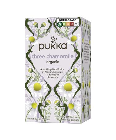 Organic Three Chamomile Herbal Tea - 20bags