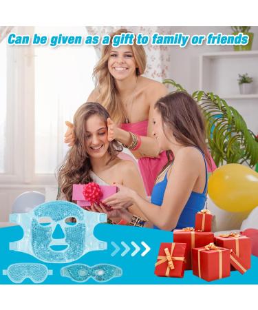 Cool Relief: Cliunt 3-Piece Eye Mask Set - Reusable Gel Masks for Migraine Relief Swollen Eyes & Dark Circles - Hot & Cold Therapy - Buy Online on GoSupps.com