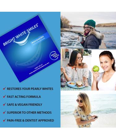 Bright White Smiles 44% Carbamide Peroxide Teeth Whitening Gel Refill Kit - 10 Tubes - Buy Online on GoSupps.com