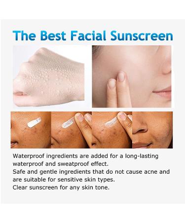 Kriloneal Face Sunscreen Lotion SPF 50 - Broad Spectrum Facial Sunscreen for Sensitive Skin - Non-Greasy, Moisturizing Formula - Daily Use SPF Protection (1.7 fl oz) - Buy Online on GoSupps.com
