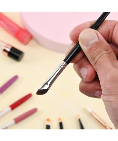 RMISODO 2 Pcs Angled Eyeliner Brush Set - Professional Slanted Eye Shadow Brushes for Precise Gel Eyeliner Application - Buy Online on GoSupps.com
