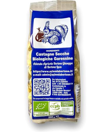 Garessine Organic Dried Chestnuts Packs of 250g 4 1 Kg - Buy Online on GoSupps.com