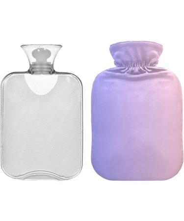 Lila Pink Gradient Hot Water Bottle with Cover | 2L Heat Bottle for Pain Relief & Sports Injuries - Buy Online on GoSupps.com