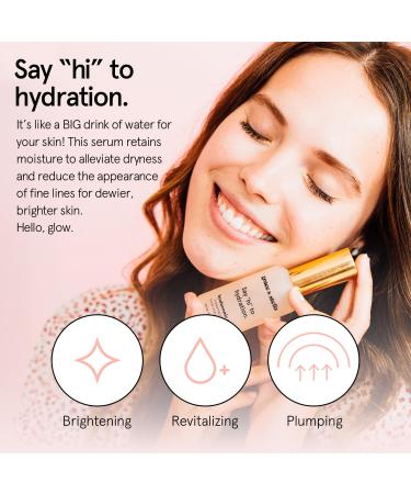 grace & stella Hyaluronic Acid Serum for Face - Hydrating Face Serum for Women - Anti Wrinkle Serum for Fine Lines - Vegan Paraben-Free Hydrating Serum - (30 ml) - Buy Online on GoSupps.com