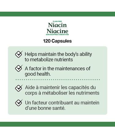 Nature's Bounty Niacin 120 Count - Buy Online on GoSupps.com